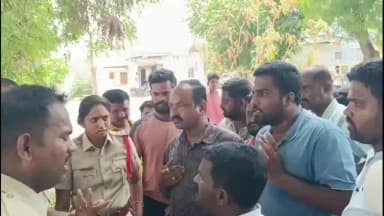పెద్దపల్లి: నిట్టూరు : అక్రమ మట్టి ని అడ్డుకున్న గ్రామస్తులు :పోలీసుల లాఠీ చార్జ్ గాయపడ్డ యువకుడు గ్రామస్తుల ఆందోళన