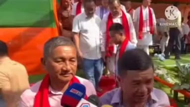 ডিফু: ডিফুৰ চাৰাদা স্কুল প্লেগ্ৰাউণ্ডত অনুষ্ঠিত বিজেপিৰ যোগদান কাৰ্যসূচী সন্দৰ্ভত মন্তব্য বিধায়কৰ