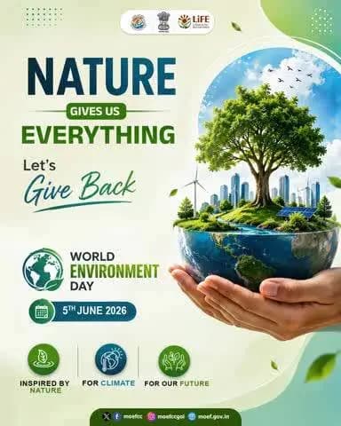 The conversation starts with awareness and continues through action.
What is one step you'll take for the planet today?
#WED2026 #MissionLife #NowForClimate