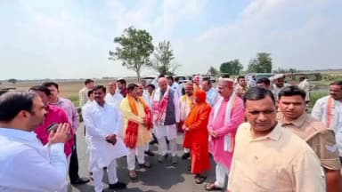 बांसी: भाजपा प्रदेश अध्यक्ष पंकज चौधरी के जिले में प्रथम आगमन पर बाजार थाना क्षेत्र में हुआ जोरदार स्वागत