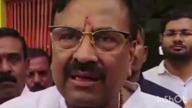 कुर्ला: वर्षभर आचारसंहिता, कामं कशी करायची' मुनगंटीवार भडकलेच