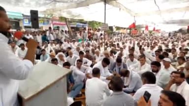 भादरा: अभिषेक शर्मा हत्याकांड और कलाना गोलीकांड के आरोपितों की गिरफ्तारी की मांग को लेकर माकपा ने किया प्रदर्शन