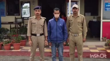 रानीखेत: रानीखेत पुलिस ने चेक बाउंस मामले के वारंटी अभियुक्त को ताड़ीखेत से गिरफ्तार किया, न्यायालय में किया पेश
