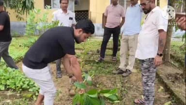 ধর্মনগর: বিশ্ব পরিবেশ দিবস উপলক্ষে তিলথই প্রাথমিক স্বাস্থ্যকেন্দ্রে বৃক্ষরোপণ কর্মসূচি