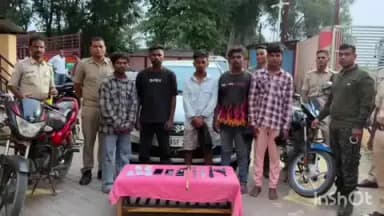 ସମ୍ବଲପୁର: ସଦର ଥାନା ପୁଲିସ ଏକ ଅପହରଣ, ଡକାୟତି ଓ ଅସ୍ତ୍ର ମାମଲାର ପର୍ଦ୍ଦାଫାସ ପରେ 5 ଗିରଫ