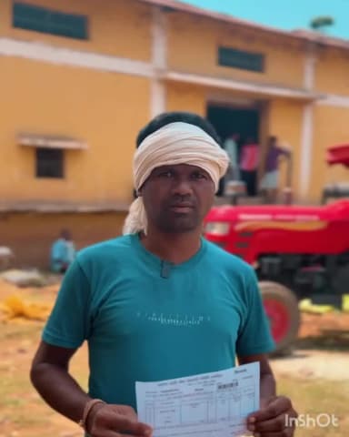सुकमा: गंजेनार निवासी किसान मुन्नाराम नाग को मिली पर्याप्त मात्रा में खाद बीज, सरकार का जताया आभार
