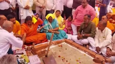 फतेहपुर: फतेहपुर वासियों को 750 करोड़ की लागत से सीवर लाइन योजना की सौगात, साध्वी निरंजन ज्योति ने किया भूमि पूजन