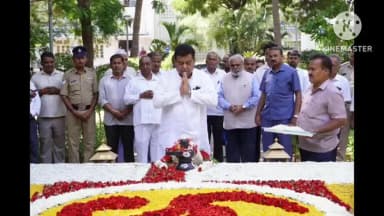 ವಿಜಯಪುರ: ನಗರದಲ್ಲಿ ತಂದೆಯ ಸಮಾಧಿಗೆ ನಮನ ಸಲ್ಲಿಸಿದ ಜಿಲ್ಲಾ ಉಸ್ತುವಾರಿ ಸಚಿವ ಎಂಬಿ ಪಾಟೀಲ್