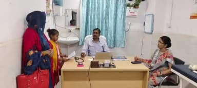 राजपुर: बालचंद टोला के पास नीलगाय से टकराकर बाइक सवार गंभीर अवस्था में घायल