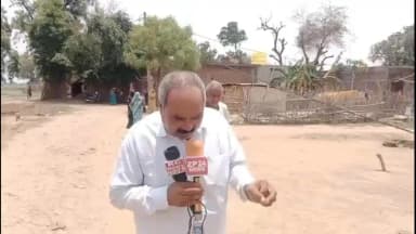 बारा: शंकरगढ़ क्षेत्र में आंधी में गिरा ट्रांसफार्मर और पोल, छतरगढ़ गांव में एक हफ्ते से अंधेरा