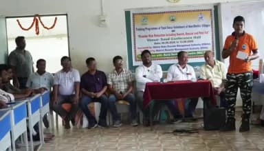ସୋର: ସାଉଡ ଠାରେ ବିପର୍ଯ୍ୟୟ ପରିଚାଳନା ପ୍ରଶିକ୍ଷଣ ଶିବିର ଉଦ୍ଘାଟିତ