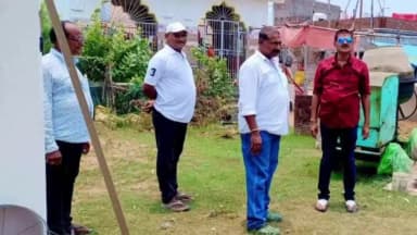 ବାରିପଦା ସଦର: ବାରିପଦା ସହରର ୱାର୍ଡ ନଂ ୧୯ ଠାରେ ଏକ ନିର୍ମାଣ ଧିନ ଉନ୍ନୟନ କାର୍ଯ୍ୟ ର ସ୍ଥିତି ସମୀକ୍ଷା କଲେ ବାରିପଦା ନଗରପାଳ