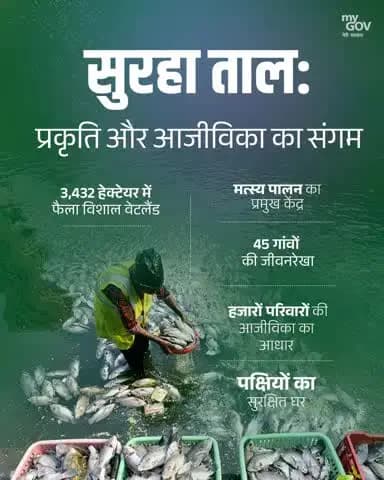 प्रकृति संरक्षण और आजीविका सशक्तिकरण की दिशा में भारत ने एक और उपलब्धि हासिल की है। उत्तर प्रदेश के बलिया जिले में स्थित सुरहा ताल पक्षी विहार देश का 100वां रामसर स्थल बना है।
#RamsarSites #SurhaTal #Wetlands #EnvironmentProtection