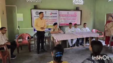 বিশ্বনাথ: বাঘমাৰীত দক্ষতা বিকাশ, উদ্যমিতা আৰু জীৱিকাৰ বিভিন্ন উপায় সমূহৰ বিষয়ে এখন সজাগতা মূলক সভা