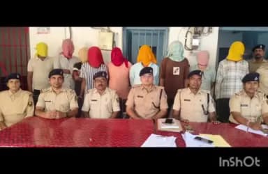 खगड़िया: नगर पुलिस ने 16 लोगों को भेजा न्यायिक हिरासत, देह व्यापार मामले में हुई थी की गिरफ्तारी