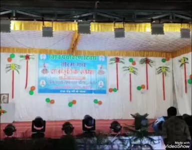 जालौर: जालोर में वंदे गंगा जल संरक्षण के तहत मंच सजाया गया, लेकिन अधिकारी नहीं पहुंचे