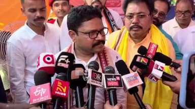 କୋରାପୁଟ: ମାଛକୁଣ୍ଡ ଠାରେ ଗୋଦାବରିଶ ମିଶ୍ର ଆଦର୍ଶ ବିଦ୍ୟାଳୟ ଭିତ୍ତିଭୂମି ସ୍ଥାପନା କାର୍ଯ୍ୟକ୍ରମରେ ଯୋଗଦେଇ ପ୍ରତିକ୍ରିୟା ରଖିଲେ ସ୍ଵାସ୍ଥ୍ୟ ମନ୍ତ୍ରୀ
