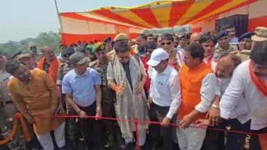 जगदीशपुर: विक्रमशिला सेतु पर फिर दौड़ी रफ्तार, मंत्री के द्वारा बेली ब्रिज का उद्घाटन कर आवागमन शुरू