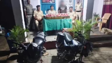 नौतन: जगदीशपुर थाना पुलिस की बड़ी कार्रवाई, 74 लीटर विदेशी शराब के साथ तस्कर गिरफ्तार
पश्चिम चंपारण जिले में अवैध शराब के कार