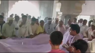 वज़ीरपुर: वजीरपुर खण्डीप में चल रहे धरने में आज खेड़ली-बगलाई क्षेत्र की आमजनता बड़ी संख्या में शामिल हुई