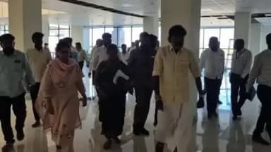 நெமிலி: பனப்பாக்கம் சிப்காட்டில் தமிழக கூட்டுறவு துறை அமைச்சர் காந்திராஜ் திடீர் ஆய்வு