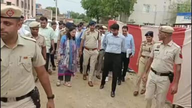 नारनौल: सीएम दौरे से पहले नारनौल में हाई अलर्ट, 600 से अधिक पुलिसकर्मी तैनात