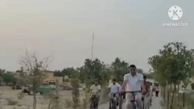 रावला: रावला के ग्रामीण क्षेत्र में नशे की रोकथाम के लिए पुलिस प्रशासन ने साइकिल रैली का आयोजन किया