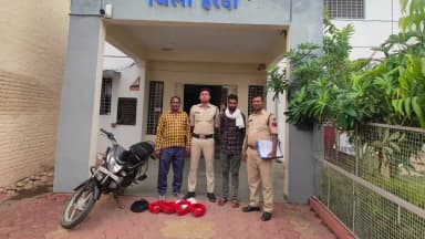 टिमरनी: टिमरनी पुलिस ने तार चोरी का खुलासा: दो आरोपी गिरफ्तार, 35 हजार रुपये का सामान बरामद