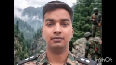 राजौरी में सर्च अभियान के दौरान शहीद हुए अल्मोड़ा निवासी लेफ्टिनेंट बीरेश्वर गोस्वामी को नम आंखों से दी गई अंतिम विदाई
