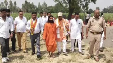 पुवायां: समुलिया गांव में भाजपा विधायक ने मां बगलामुखी मंदिर के निर्माण का शुभारंभ किया