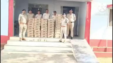 सेंधवा: सेंधवा ग्रामीण पुलिस की बड़ी कार्रवाई: 42 पेटी अवैध देशी-विदेशी शराब जब्त, आरोपी फरार