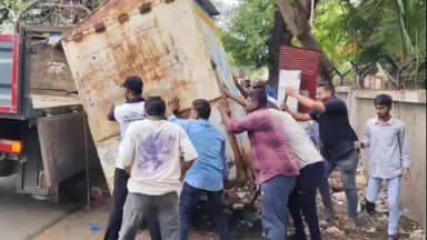 सातारा: सातारा नगरपालिकेची अतिक्रमण हटाव मोहीम तीव्र; राधिका रस्त्यावर आजपासून कारवाई सुरू