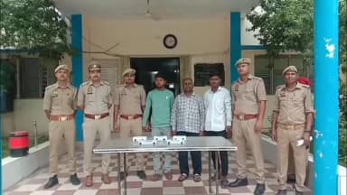 बबेरू: बबेरू कोतवाली पुलिस ने टप्पेबाजी कर रुपए छीनने वाले तीन शातिर अभियुक्तों को गिरफ्तार कर भेजा जेल