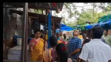 రామగుండం: మార్కెట్లో అగ్ని ప్రమాదం., బాధిత వ్యాపారులను పరామర్శించిన బిజెపి నాయకురాలు సోమారపు లావణ్య అరుణ్