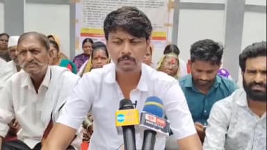 नांदेड: नसरतपुर/हस्सापुर ग्रामपंचायतला प्राप्त निधीची माहिती न दिल्यामुळे ग्रामस्थांचे पं.स. कार्यालयासमोर उपोषण: ग्रामस्थ सरोदे
