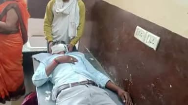 लालगंज: रायपुर तियाई चौराहे के पास पंचर बनवाते समय अचानक टायर फटने से युवक गंभीर रूप से घायल