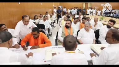 कस्बा: भाजपा प्रदेश उपाध्यक्ष अनिल कुमार ठाकुर ने एमएलसी पद के लिए किया नामांकन