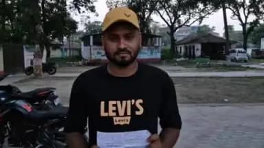 श्रीनगर: राय टोला श्रीनगर में छोटी नहर पर घर बनाए जाने को लेकर ग्रामीणों ने अंचलाधिकारी को दिया आवेदन