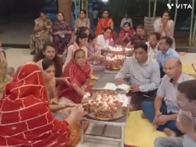 बागीदौरा: वीरोदय तीर्थ क्षेत्र में जैन समाज द्वारा संगीतमय भक्तामर पाठ और महाआरती का आयोजन किया गया