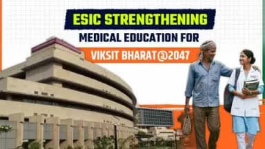 ESIC is transforming dreams into achievements by expanding medical education opportunities for wards of insured persons, nurturing future doctors and contributing to a stronger healthcare system for #ViksitBharat2047. #ESIC75 #MedicalEducat