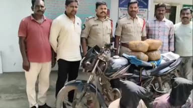 అనకాపల్లి: అనకాపల్లిలో గంజాయి స్మగ్లింగ్ గుట్టురట్టు