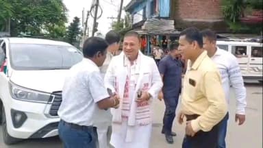 শিৱসাগৰ: অসম চৰকাৰৰ কেবিনেট মন্ত্ৰী বিমল বৰা উপস্থিত শিৱসাগৰত, অংশগ্ৰহণ কেইবাটাও কাৰ্যসূচীত