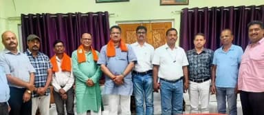 दंतेवाड़ा: दंतेवाड़ा में भारतीय मजदूर संघ के क्षेत्रीय संगठन मंत्री एवं राष्ट्रीय कार्यसमिति सदस्य का आत्मीय स्वागत एवं अभिनंदन