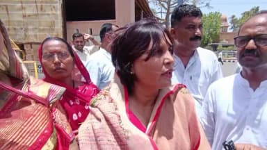 बाड़मेर: रीना वाल्मीकि, कांग्रेस महासचिव ने बाड़मेर में मीडिया से बातचीत में भाजपा पर साधा निशाना
