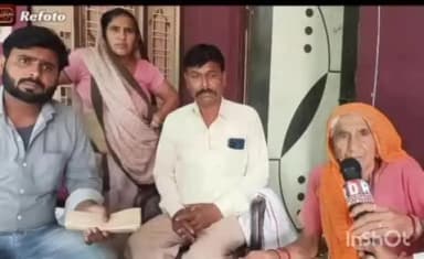 मांगरौल: शहीद लादू राम गुर्जर की पत्नी को मिली जमीन पर भूमाफिया ने किया कब्जा, न्याय की कर रही है मांग
