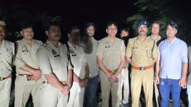 महावन: ₹20 हजार के इनामी बदमाश से बलदेव पुलिस की मुठभेड़, पैर में लगी गोली, अवैध तमंचा और कारतूस बरामद, घायल अस्पताल में भर्ती
