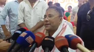 টিংখং: টিংখাঙৰ ৰাজগড়ত ৰাজহুৱা সম্বৰ্ধনা গ্ৰহণ কৰি এই মন্তব্য মন্ত্ৰী বিমল বৰা