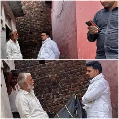 रूधौली विधान सभा क्षेत्र के सिहबरा में श्री जुबेर अहमद जी के भाई के आकस्मिक इंतकाल की खबर मिलने पर घर पहुंच कर शोक संवेदना व्यक्त किया, खुदा से दरख्वास्त है कि, उनको जन्नत में आला से आला मुकाम अता करे।
अपनों के बीच !! #रूधौलीकाजितेन्द्र