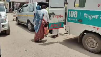 हिण्डौन: डबल नंबर की बीमार एंबुलेंस की लापरवाही से तड़पा हार्ट पेशेंट, पत्रकार से भी की गई अभद्रता