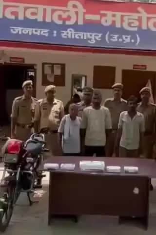 महोली: महोली में पुलिस ने पशु तस्कर गिरोह का पर्दाफाश किया, तीन आरोपी हुए गिरफ्तार